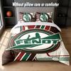 Set Biancheria da Letto Design Fendt 1 Copripiumino + 2 Federe Morbido Traspirante Biancheria da Letto per la Casa
