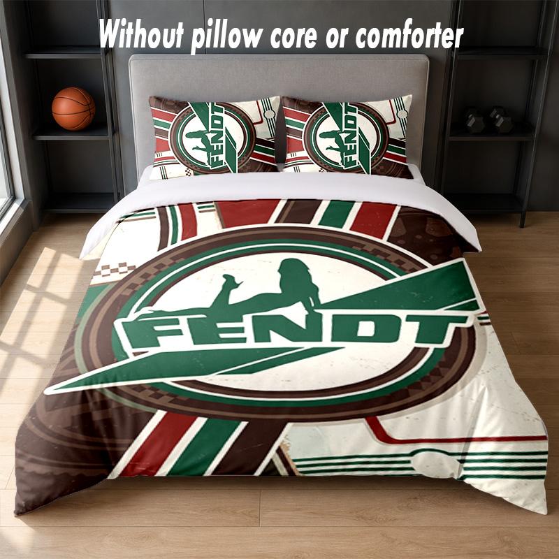Set Biancheria da Letto Design Fendt 1 Copripiumino + 2 Federe Morbido Traspirante Biancheria da Letto per la Casa
