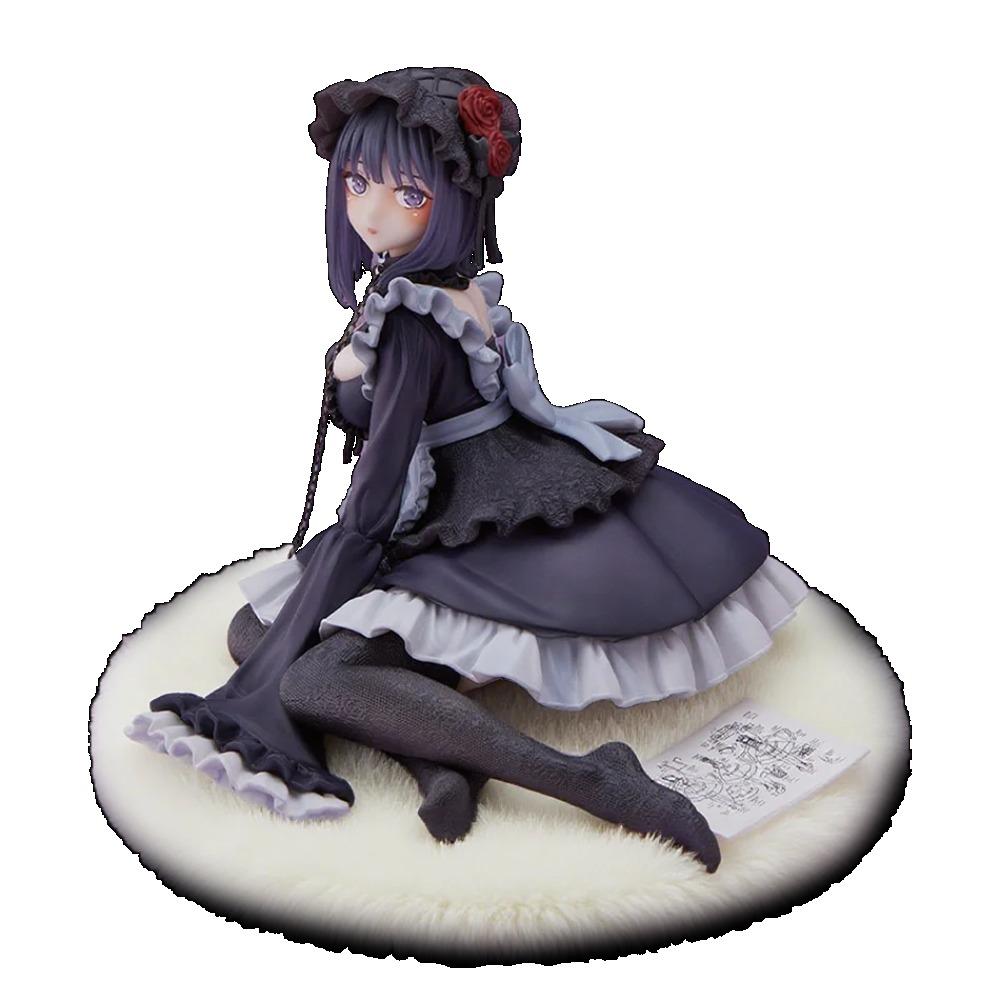 2 Kinds My Dress-Up Darling Anime Figure Black Maid Outfit Kitagawa Marin Action Figure Shizuku Kuroe Figurine Collection Model