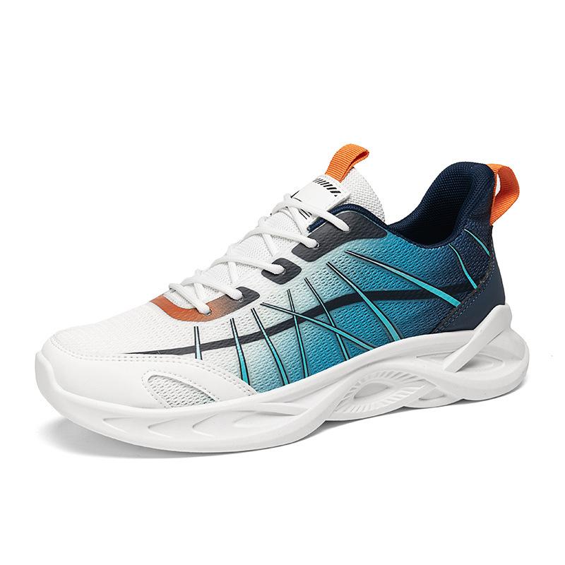 

Men s shoes mesh breathable running shoes summer new outdoor trend men s youth wear-resistant sports and leisure shoes 44