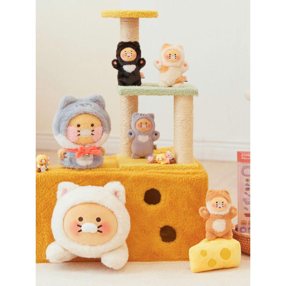 Kakao Friends Chunshik ist der beste Figuren-Schlüsselanhänger mit Schleife_Chunshik