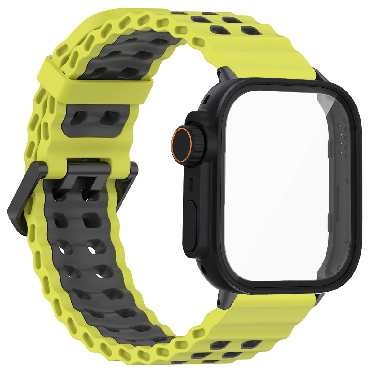 

Морський ремінець+ПК-кейс для Huawei Watch Fit4 4 Pro Двоколірний ремінець Зміна на Ультра-чохол для Huawei Fit 3 Аксесуари для смарт-годинника for Huawei Fit 3