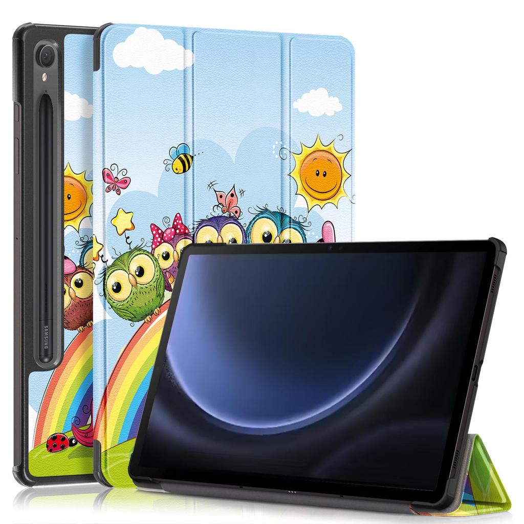 Compatible Leather Protective Case for Samsung Galaxy Tab S9/S10 FE 11-inch (SM-X510/X516)