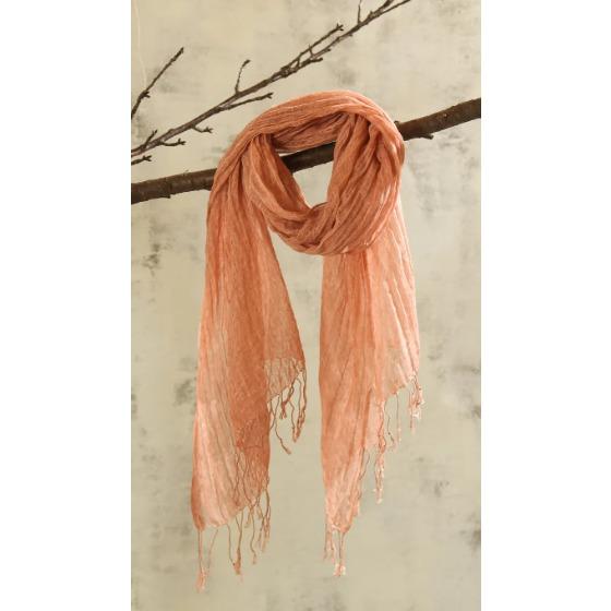

Retro Solid Color Linen scarf Women s Spring And Summer Breathable Linen Cotton Scarves 60x170cm