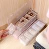 Charge Cable Storage Box Transparent Cabinet Desktop Snack Makeup Storage Box Kitchen Spice Organizer Accessories Box