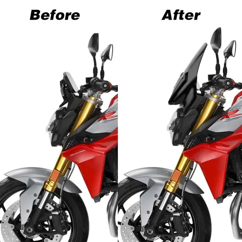 For BMW F900R F 900R F900 R WindScreen Windshield Wind Shield Screens Deflectors Black Motorcycle Accessories Parts 2020-2025