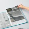 KOKUYO File Refill Clear Pockets A4 Medium Thickness 50 Sheets 2-Hole RA-AH216-5