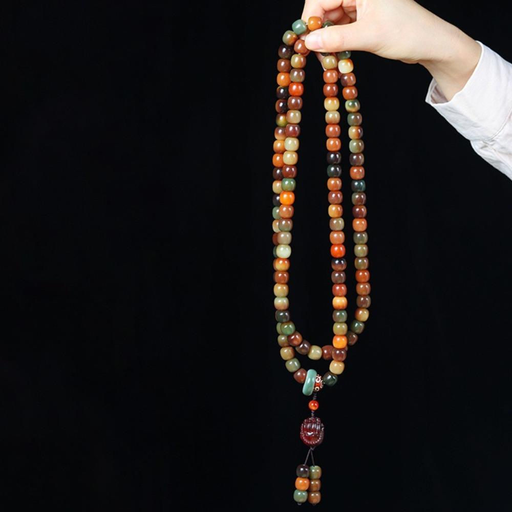 Tassel Rosary Beads Bracelets Jewelry Beaded Handheld Necklace Retro Prayer Beads Necklace  Gifts