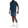 Nike Logo Elastic Side Split Casual Shorts Men Shorts Blue FZ6913-478