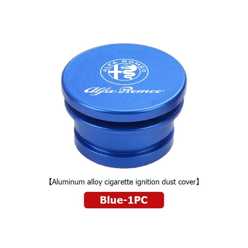 DCLLR1 Car Metal Cigarette Lighter Button Cap Dustproof Cover Socket For Alfa Romeo Giulietta GT 159 147 156 Mito Brera Giulia Spider