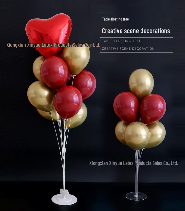 Transparent Balloon Display Stand for Events and Weddings