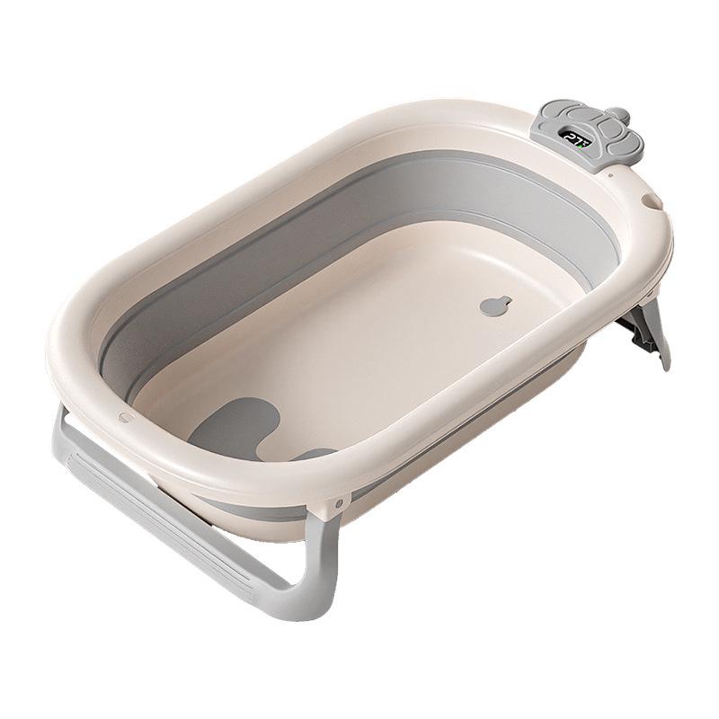Foldable Baby Bathtub - Large, Reclining, for Toddlers & Newborns