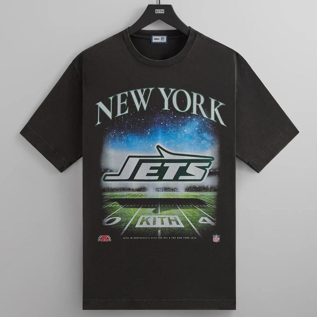 Kith X NFL Jets Vintage Tee Size XXL Unisex T-Shirt