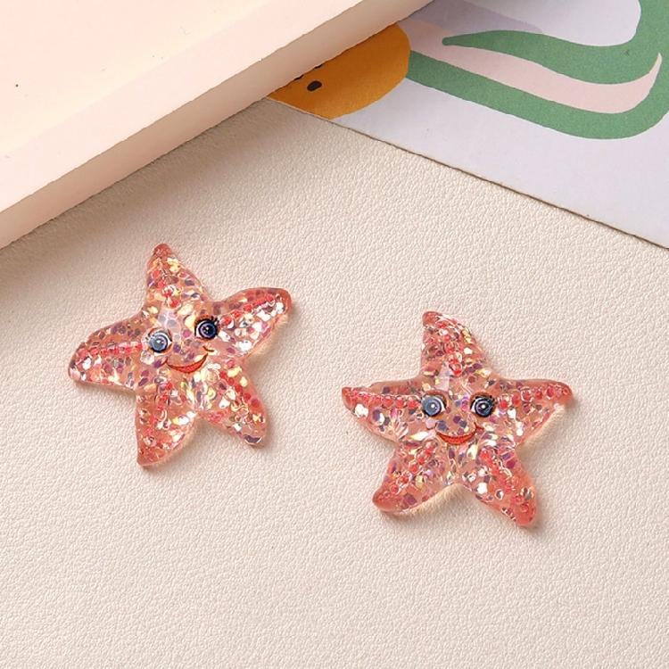 Pack Of 2/6 Sea Creature Resin Figurines Ornament for Craft Picture Frames Phone Case Scrapbooking and Hair Accessories