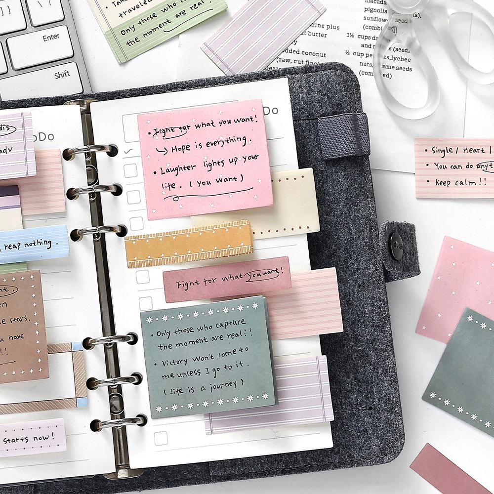 Infeel.Me Tearable Sticky Notes - Season Story Collection for Students & Planning