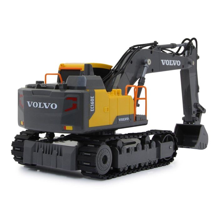 Jouet télécommandé - JAMARA - Volvo EC160E - Échelle 1:26 - Couleur Jaune - À partir de 6 ans
