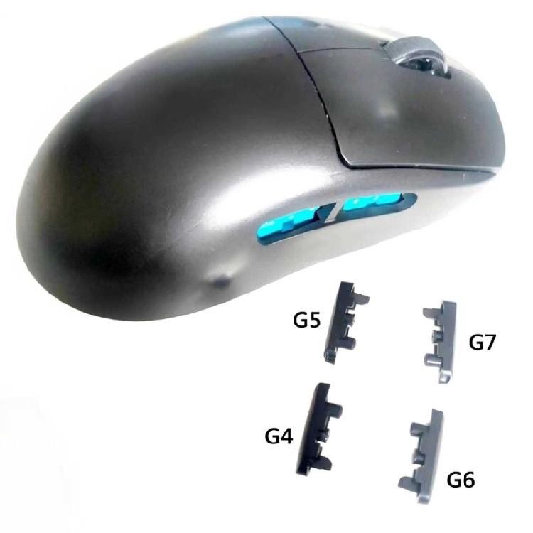 4Pcs Mouse Accessory Mouse Side Keys Side Buttons Replacement for GPro Wireless GPro 2 LIGHTSPEEDs