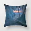 Beach Landscape Natural Scenery Printed Throw Pillow Cover Sofa Decoration Car Office Seat Cushion  Home Decor