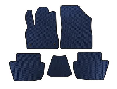 EVA Mats (HB, Hybrid/AT, Blue) for Citroen DS-5