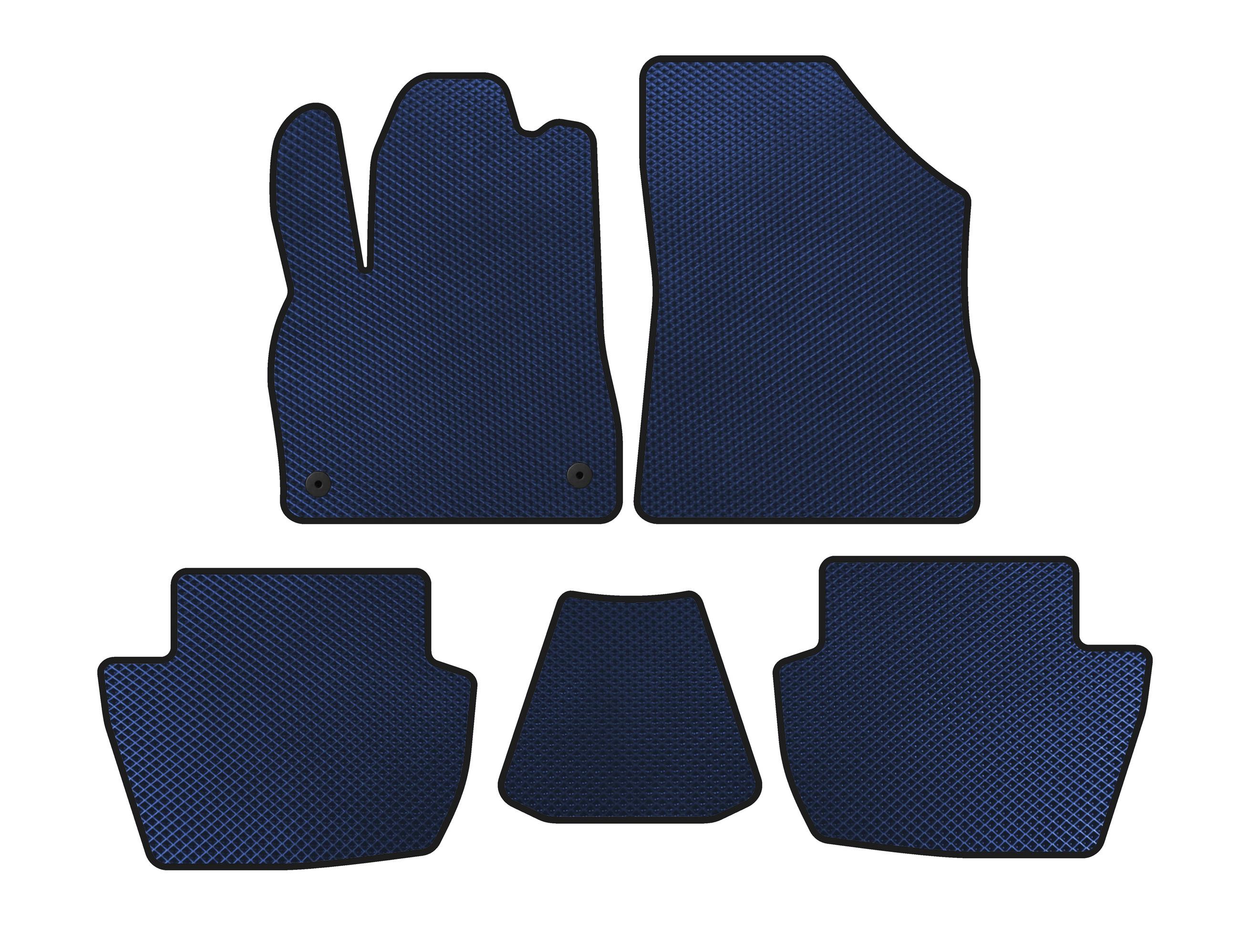 

EVA mats (HB, Hybrid/AT, Blue) for Citroen DS-5
