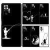 Phone Case For Xiaomi Redmi Note 14 13 12 Pro Plus 5G 9S 9 10 11 4G 14C 13C 12C 10C 9C 9A Soft Cover Fishing Heartbeat