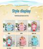 Thick Inflatable Baby Car Steering Wheel Swim Ring