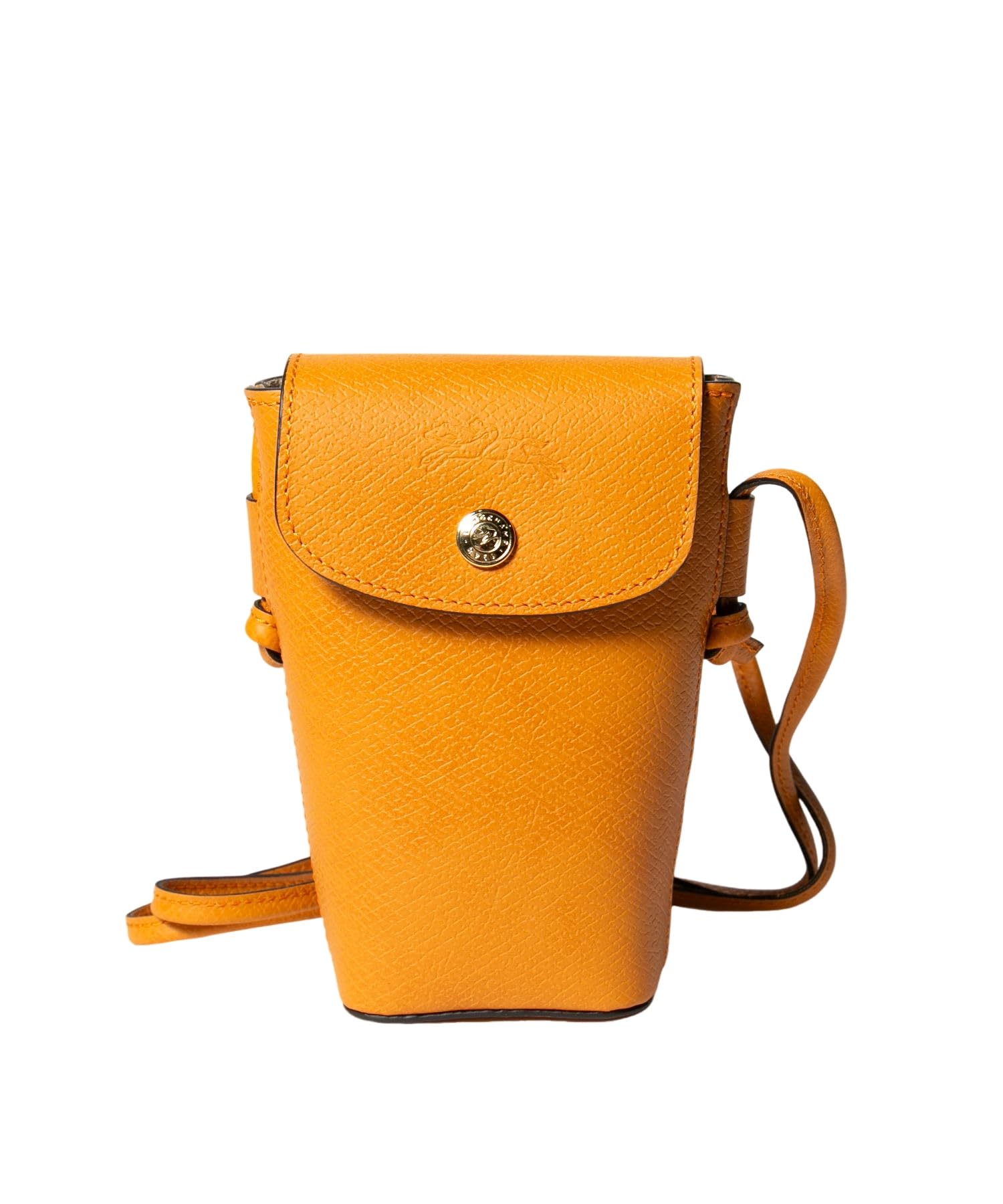 

Longchamp 34193HYZ Shoulder Bag with Smartphone Epurée Case, ABRICOT, Women s [Used]