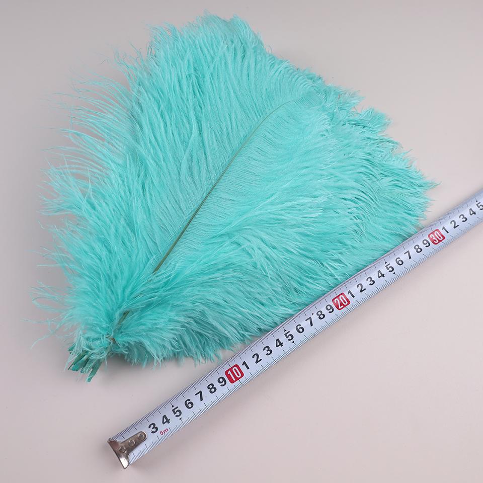 10Pcs 30-35cm Ostrich Feathers for Crafts Wedding Decoration 12-14" Handicraft Accessories Table Centerpieces Carnival Plumas