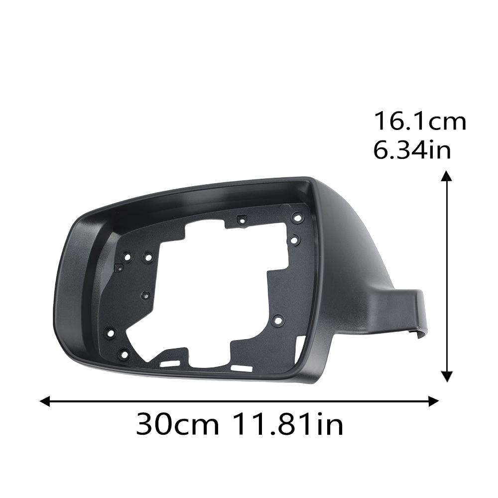 Side Door Rearview Mirror Frame For Kia Sorento 2009 2010 2011 2012 2013 2014 Black Wing Door Mirror Frame Car Accessories
