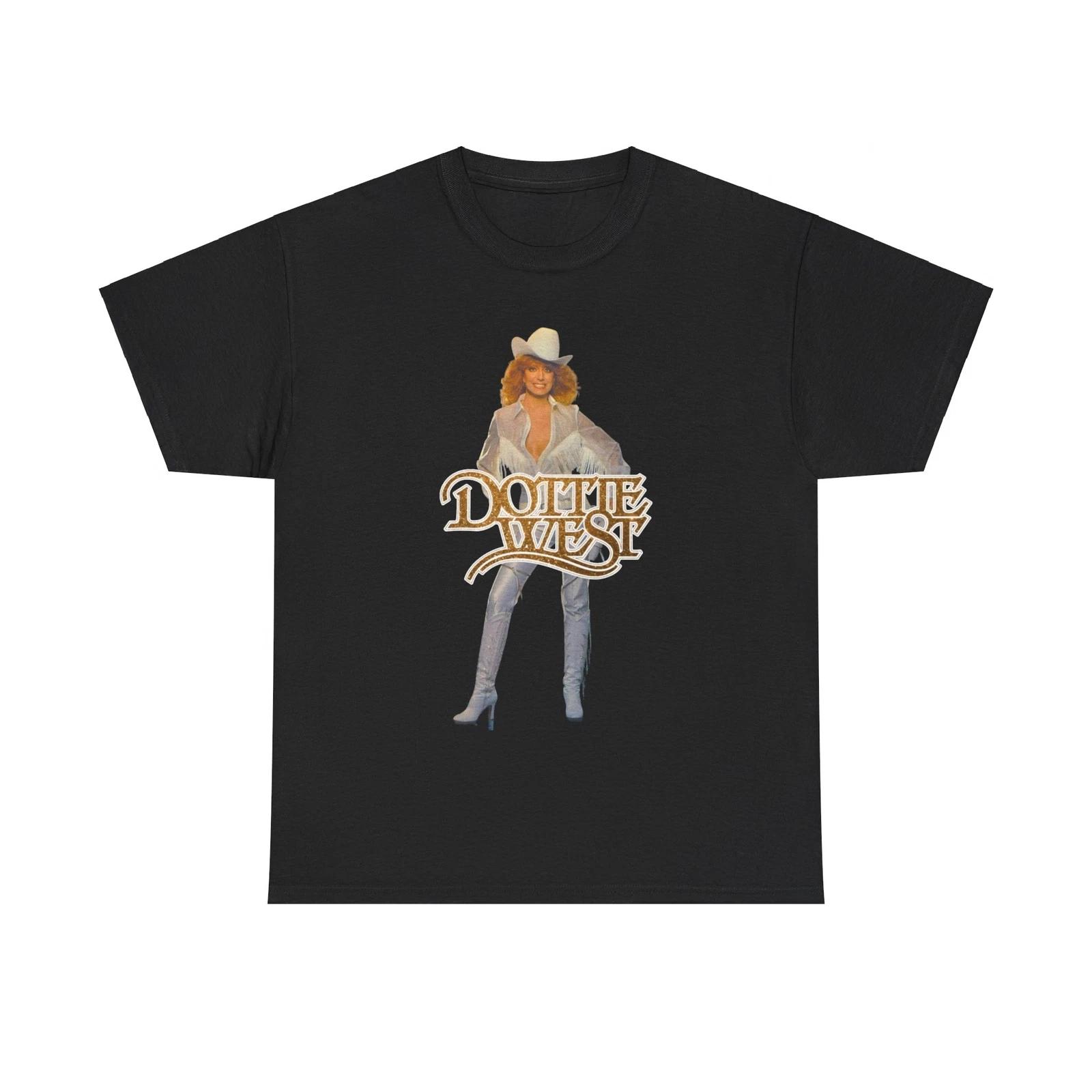 

Dottie West Unisex Heavy Cotton Tee, Lesson in Leavin , Country Music L