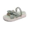 Fairy wind two wear sandals female summer wear 2025 new ins trendy with skirt thick-soled Roman beach slippers