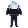 Spring & Autumn Primary School Uniform Set: Kindergarten to College Style 3-Piece Class & Sports Attire for Kids