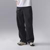 Li Ning CF Casual Straight Leg Knitted Sports Pants With Logo Women Bottoms Black AYKU628-4