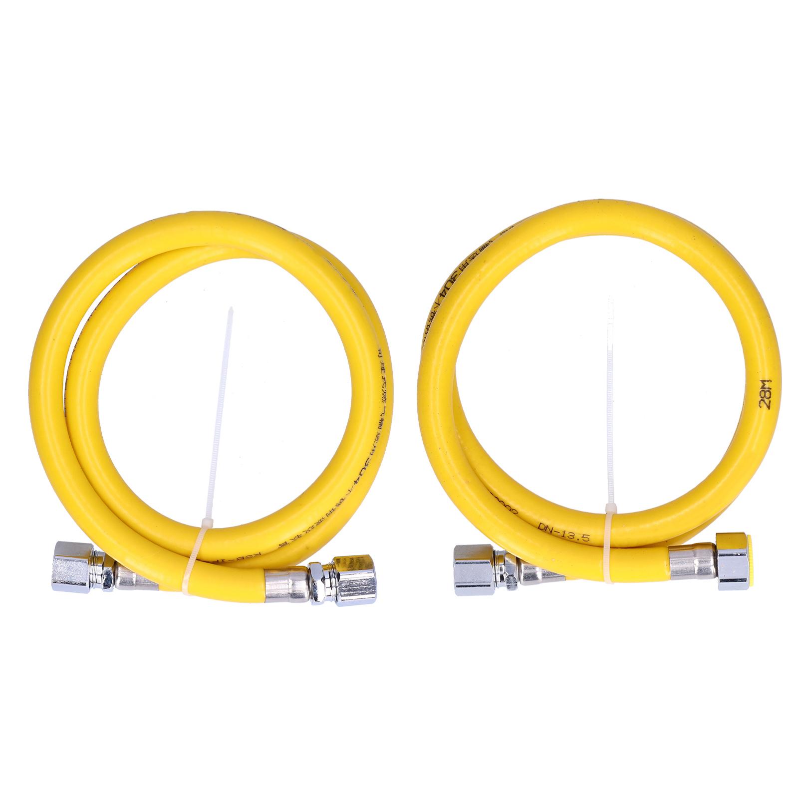 

Fuel Gas Hose 304 Stainless Steel Liquefied Gas Line Pipe with Fittings for Home Kitchen 1m Female PortPort 1m Female