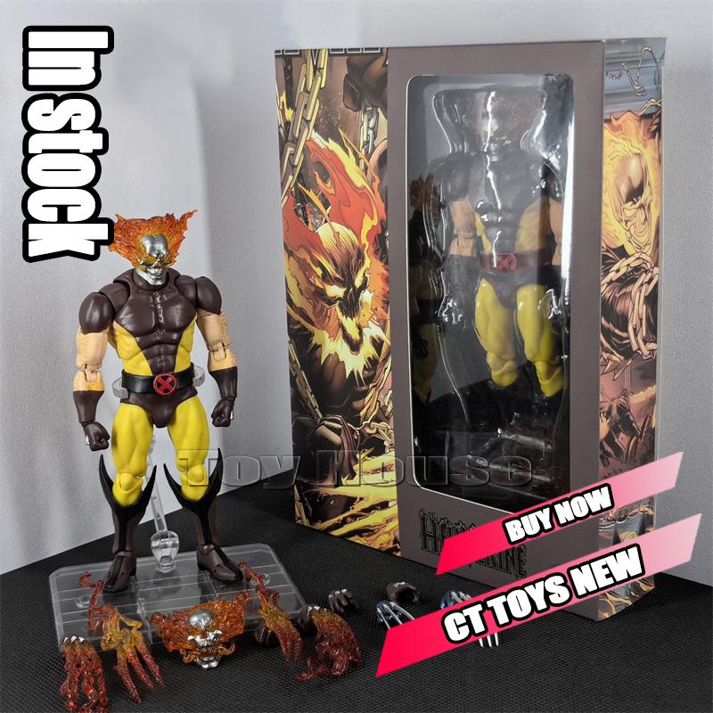 In Stock Full Range Ct Toys Spiderman Mafex 143 Ben Reilly Comic Ver The Amazing Spider-Man 001 Anime Action Figure Toys Gift