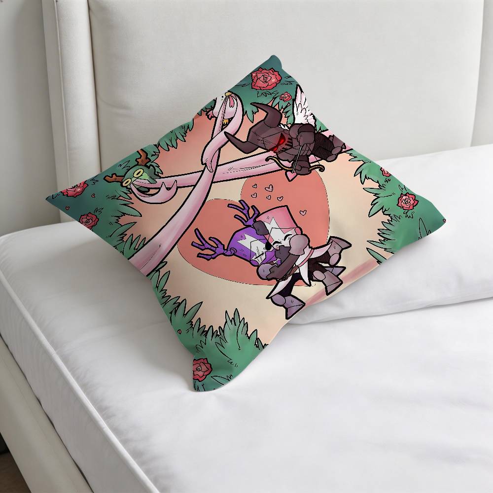 Hot Game CCastle Crashers Decorative Square Pillow Cover Modern Cushion Case for Living Room Bedroom