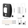 Stainless Steel Door Strike Plate Universal Strike Plate Repair Kit Door Latch Restorer