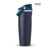 Shangqi Tragbare Edelstahl-Isolierflasche mit Dual-Trinkdeckel