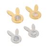 Comfortable Brass Rabbits Earring Backs Stay Puts Designs Sturdy Brass Ear Jewelry Enhancers