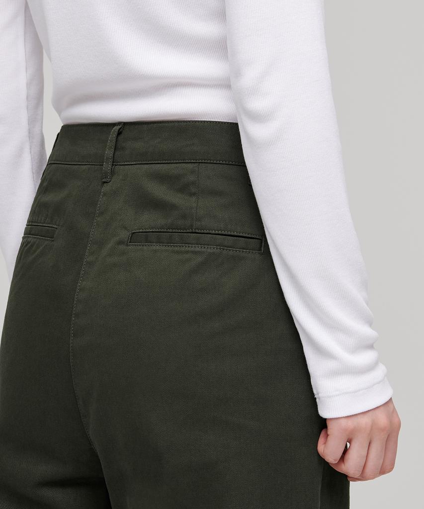 MUSINSA STANDARD WOMAN Women'S Wide Chino Pants [Khaki]