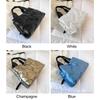 Nylon Women's Tote Bags Autumn Winter Fashion Underarm Bags Padded Top-Handle Bags Ladies Casual Shopper Bags Handbags for Girls