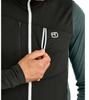 Jacke Ortovox Fleece Grid Weste M (87216) dunkelarktisches Grau