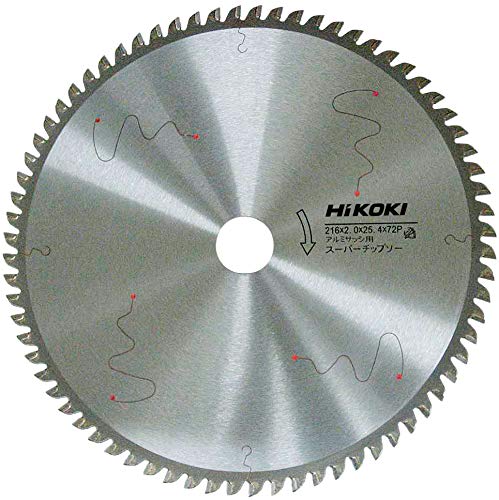 

HiKOKI Super Chip Saw Aluminum 216mm x 72 Blades (for Sash) 25.4 0032-6743
