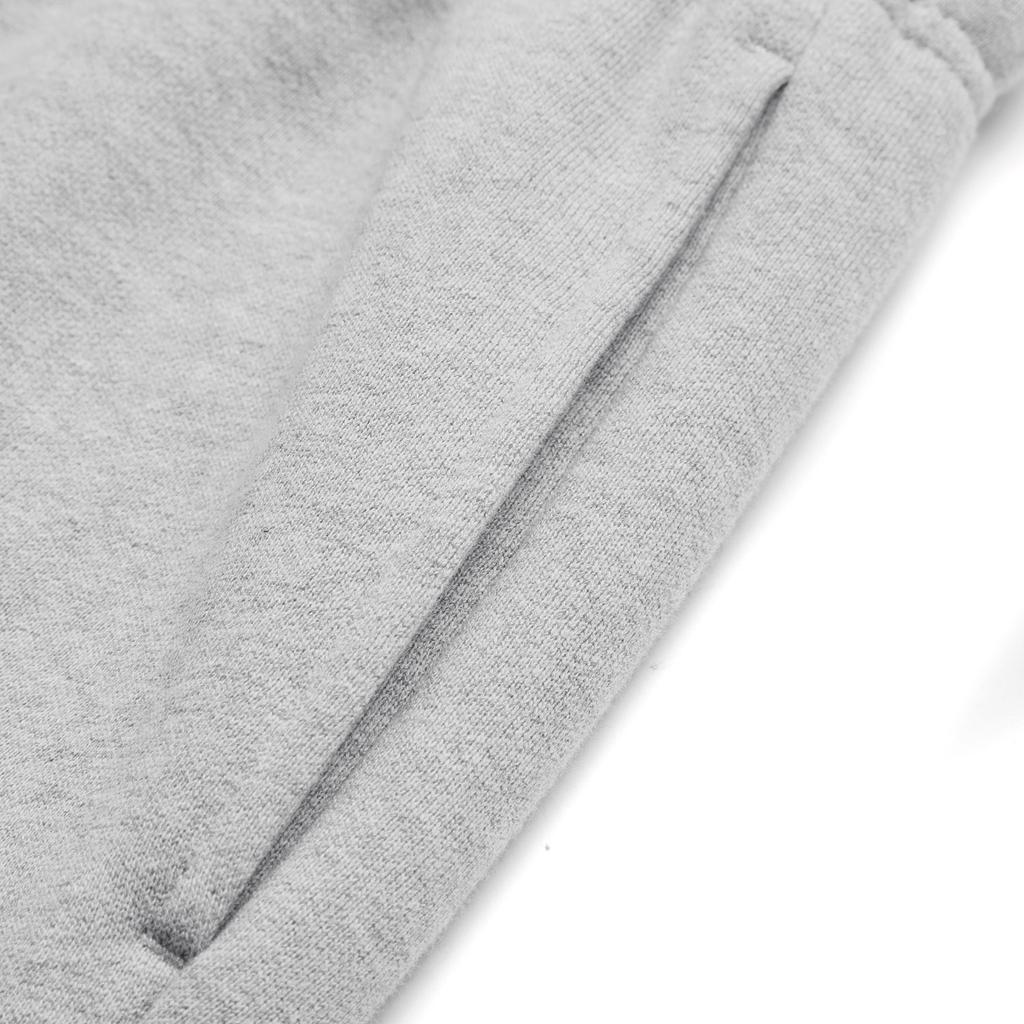 Li Ning Badfive Comfortable Versatile Cuffed Loose Warm Fleece Casual Pants Men pants Gray AKLU519-4