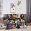 Warm Soft Blanket Decorative James Beaufort Throw Blanket  Flannel Bedspread For Couch Chair Print Sofa Bed Cover