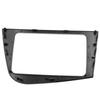 Double 2 Din Fascia For Seat Leon LHD Radio GPS Stereo Radio Panel Dash Mounting Installation Trim Kit Face Frame Bezel