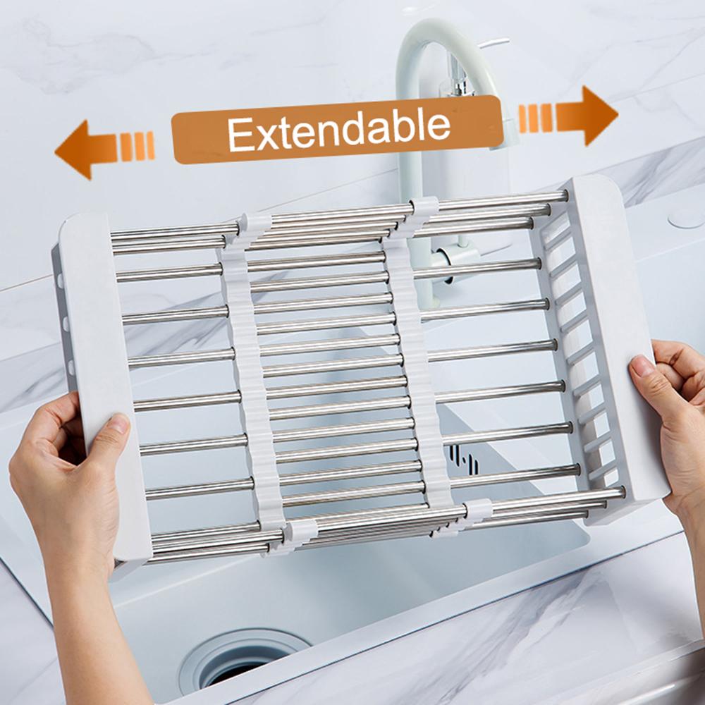 1PC Kitchen Storage Rack For Dishes And Bowls, Countertop Multi-Functional Dish Rack, Cabinet Internal Draining Rack