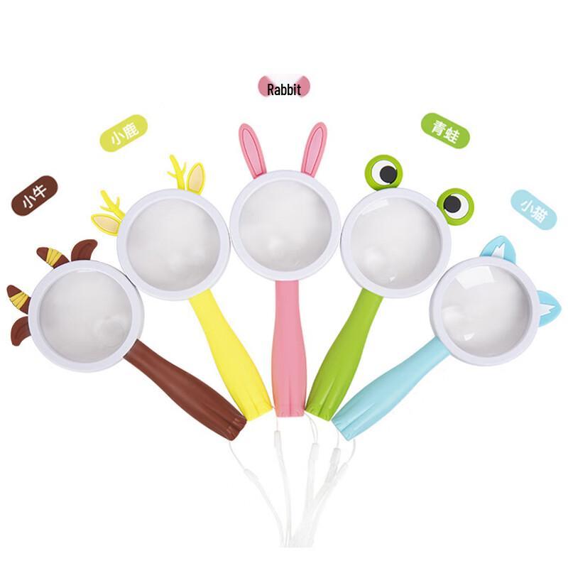 Miflame Kids Cartoon Cat Magnifying Glass Set