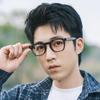 Retro Square Thick Frame Tortoiseshell Men's Glasses Frame Myopia Glasses Frame Anti-blue
