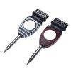 Golf Club Cleaning Brush Double-Headed Flexible Bristles Sharp Tip Stainless Steel Golf Shaft Groove Scrubber Cleaner Tool Golf Accessories
